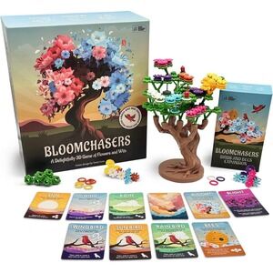 Bloomchasers Game - Kickstarter Edition w/Birds And Bees Expansion- New Sealed